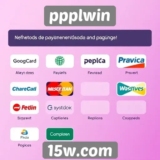 Métodos de pagamento oferecidos pelo ppplwin
